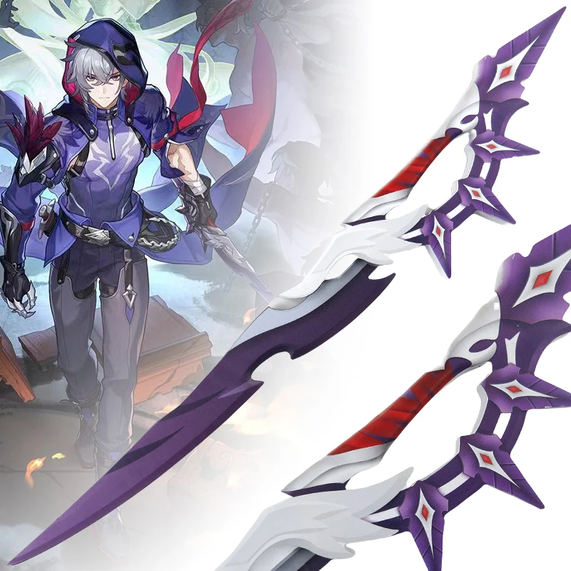 

79 см Moze Katana Sword Honkai Star Rail Аниме Косплей Опора Honkai Impact Ninja Нож Реальный Размер Японская Катана Самурай Сабля Игрушка
