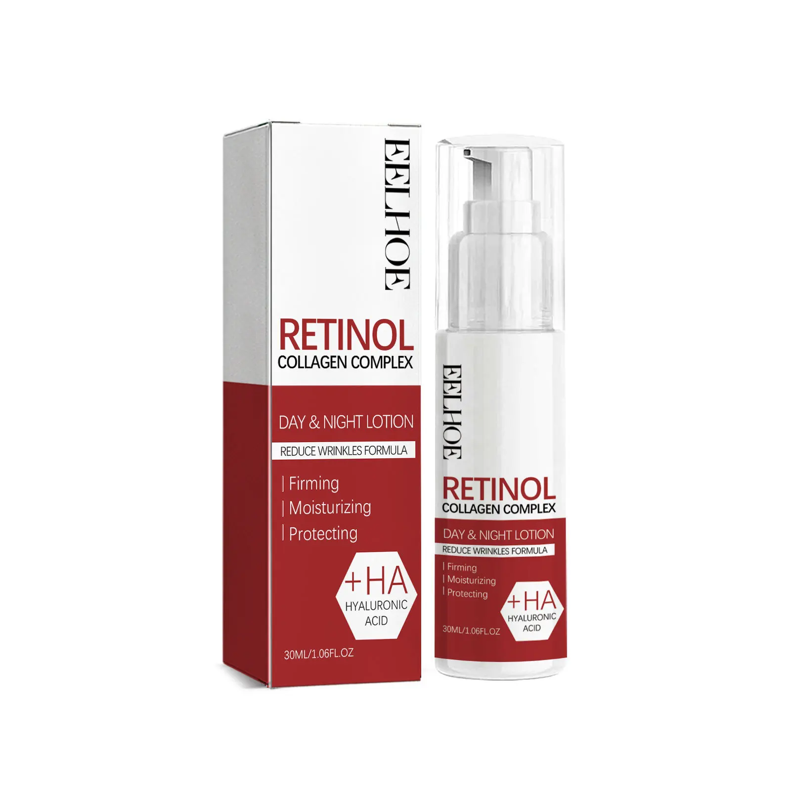 Retinol Gezichtscrème Verstevigende Lifting Emulsie Vervagen Fijne Lijntjes Hydraterende Lotion Collageen Gladde Gezichtscrème Huidverzorgingsproducten