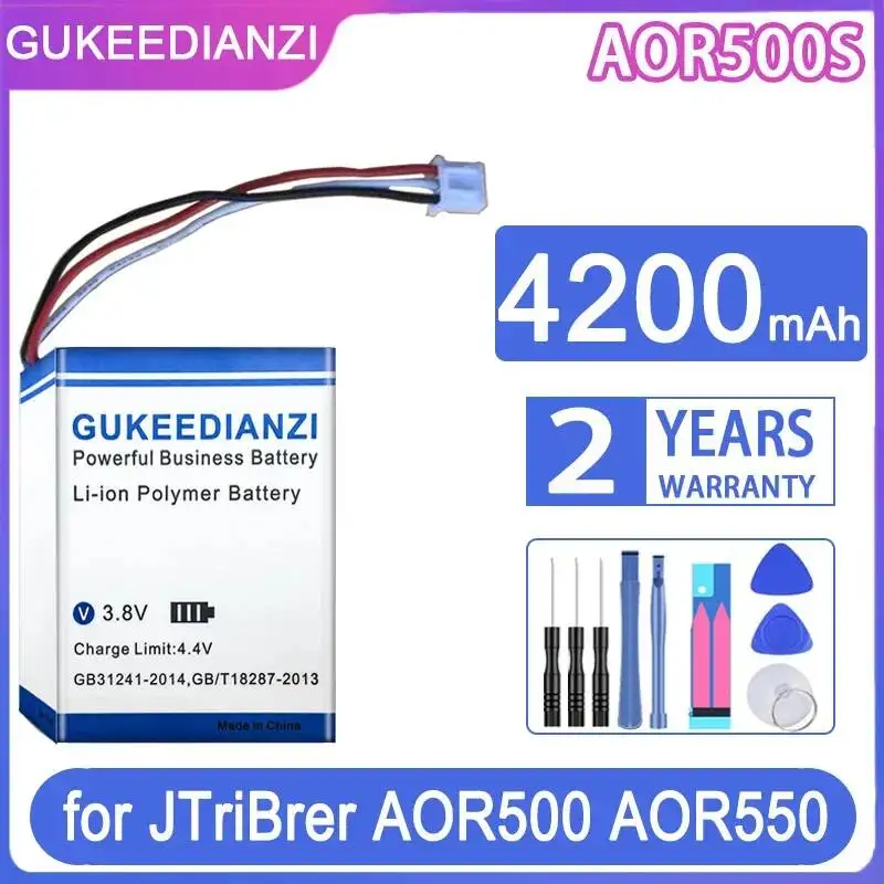 

Аккумулятор AOR500S 4200 мАч с длительным сроком службы для оптических тестеров Jtribrer AOR500 AOR550 OTDR