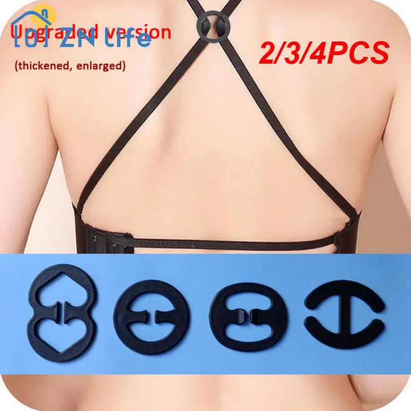 2/3/4PCS Bra Buckle Fashion Innovative Must-have Comfortable Exclusive Invisible Bra Buckle Strap Holders Party