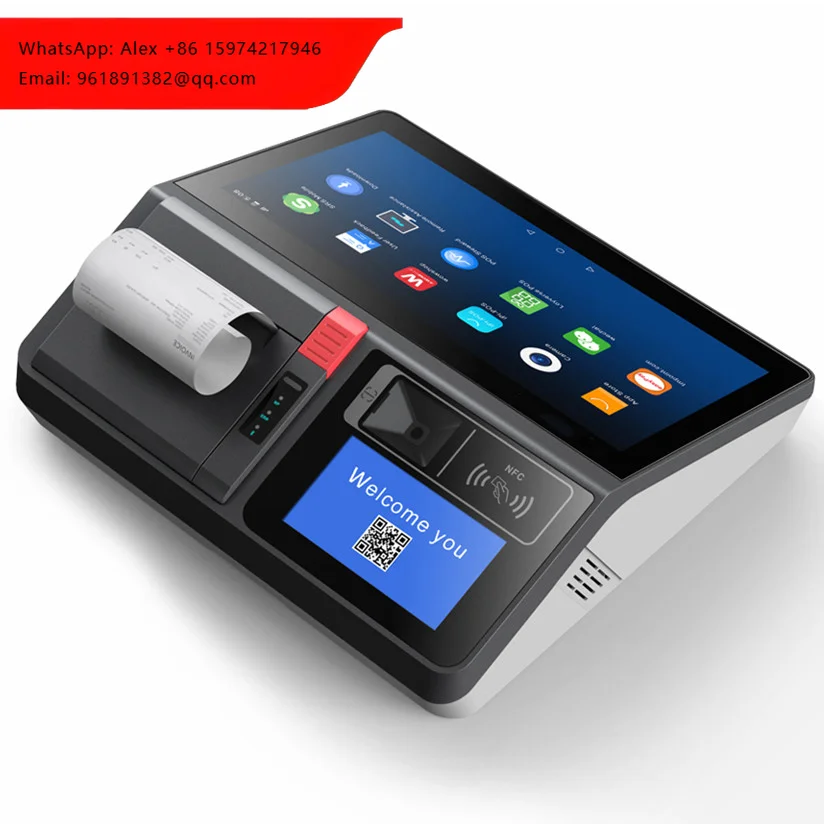

All In One POS Equipment 11.6 Inch 80mm Thermal Printer Android/ Windows /Linux WiFi For Retail Shop