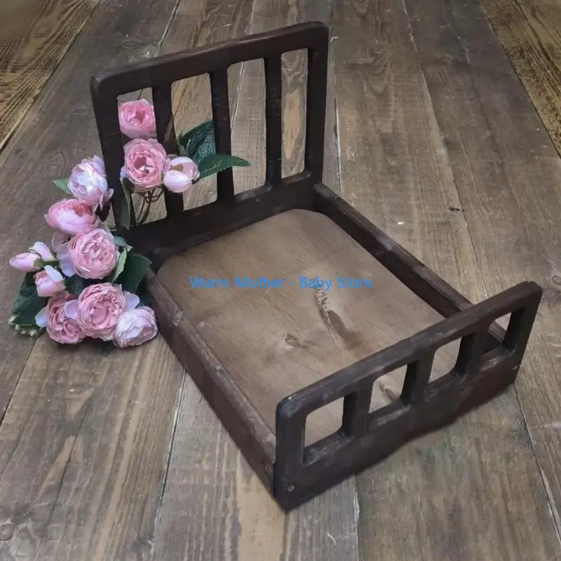 

Baby Photo Props Bed for Newborn Posing Backdrop Bed Photostudio Accessories Bed Infant Photoshooting Props Furniture 57QE