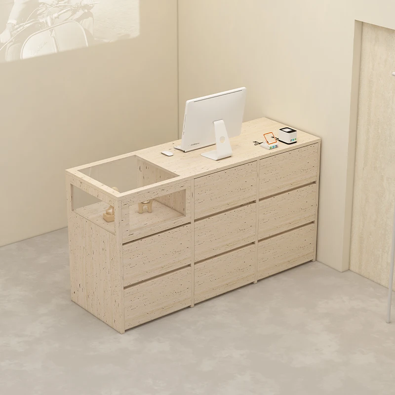 Cashier Counter Children's Clothing Bar Counter Shop Small Clothing Women's Clothing Store Beauty