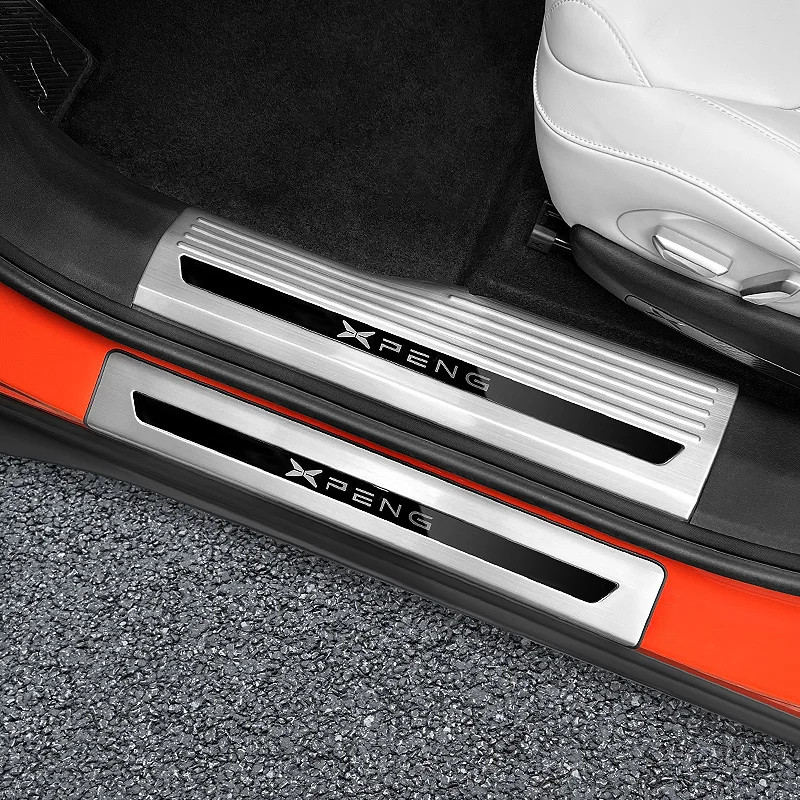 

Порговая полоса для Xiaopeng G6, защита педали приветствия, автомобильная наклейка, обновление и модификация автомобиля, аксессуары для артефактов