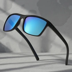 Fashion Square Polarized Sunglasses Men Women Stylish Sports Sun Glasses Male Trendy Outdoor Fishing Driving Cycling Shades