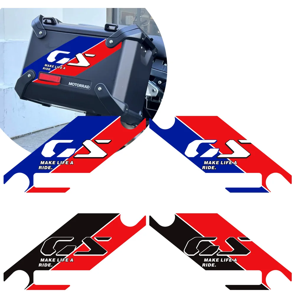Motorcycle Rallye Luggage Side Cases Decals Aluminum Carrier Trunk Stickers New For BMW R1300GS R 1300 GSA ADV Adventure