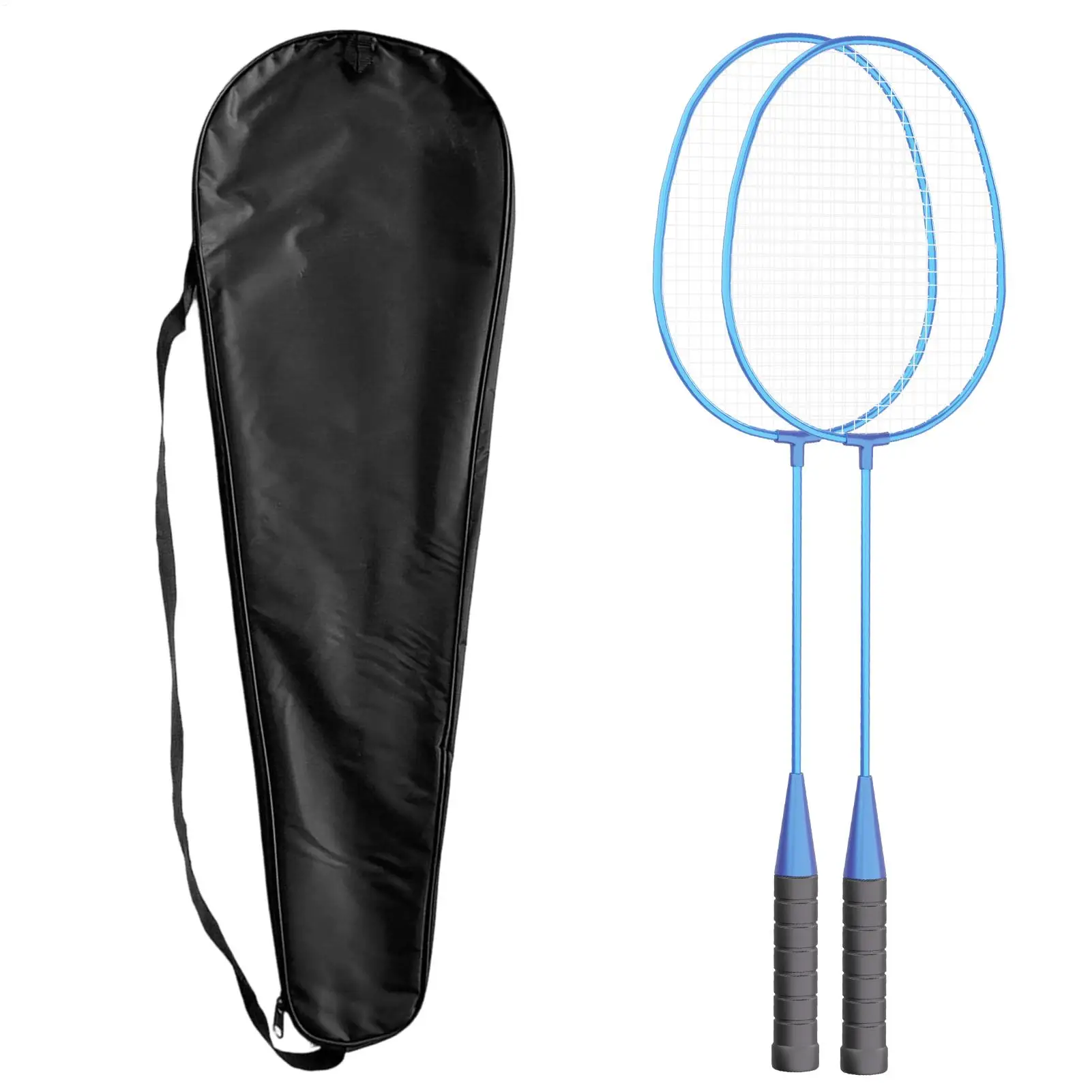 

Badminton Bag Waterproof Storage With Shoulder Strap Men Tennis Racket Case Gym Bag For Men Women Athlete Youth Players Balls