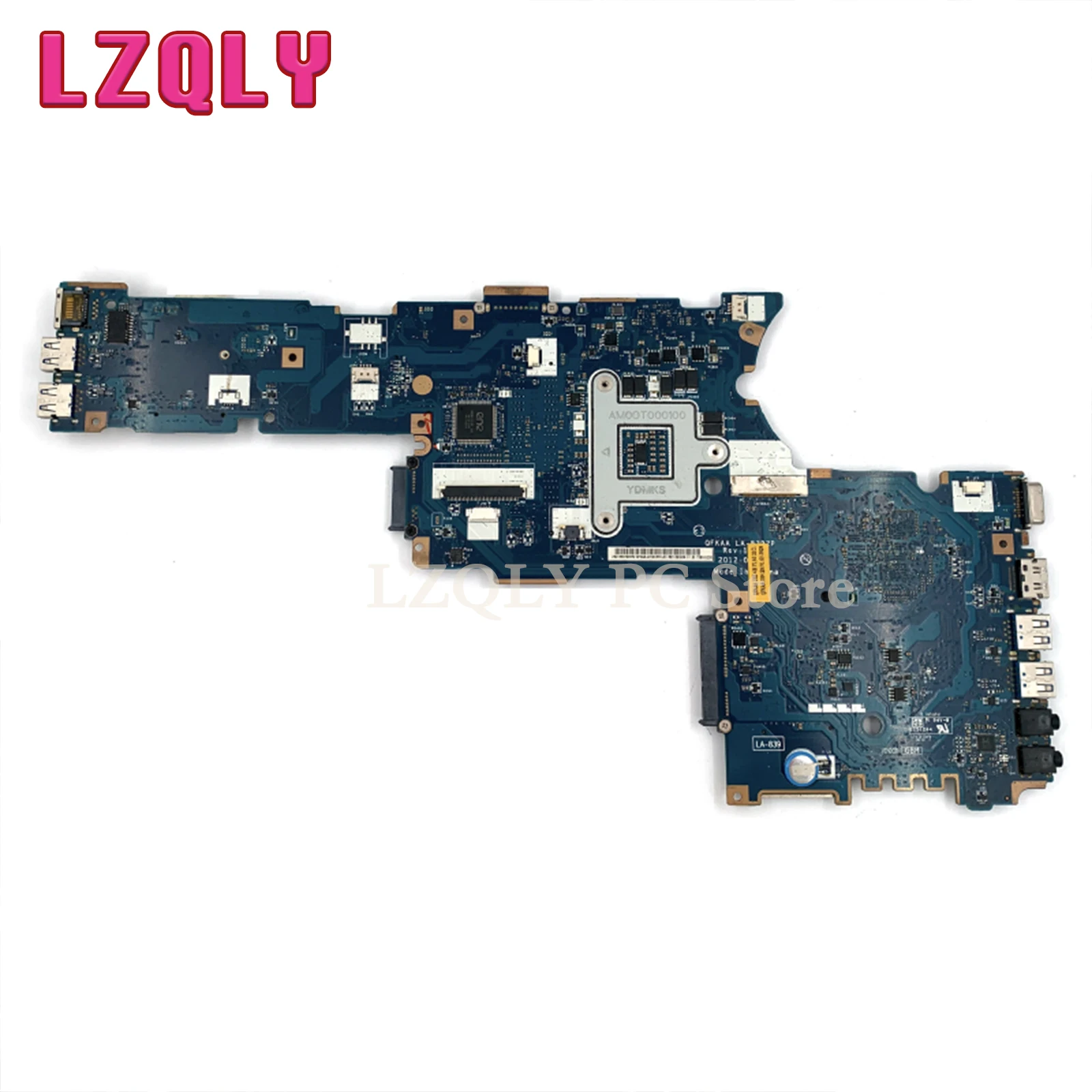 LZQLY-Placa-mãe portátil para Toshiba Satellite, teste completo, P850, P855, QFKAA, LA-8392P, K000135160, DDR3, HD4000