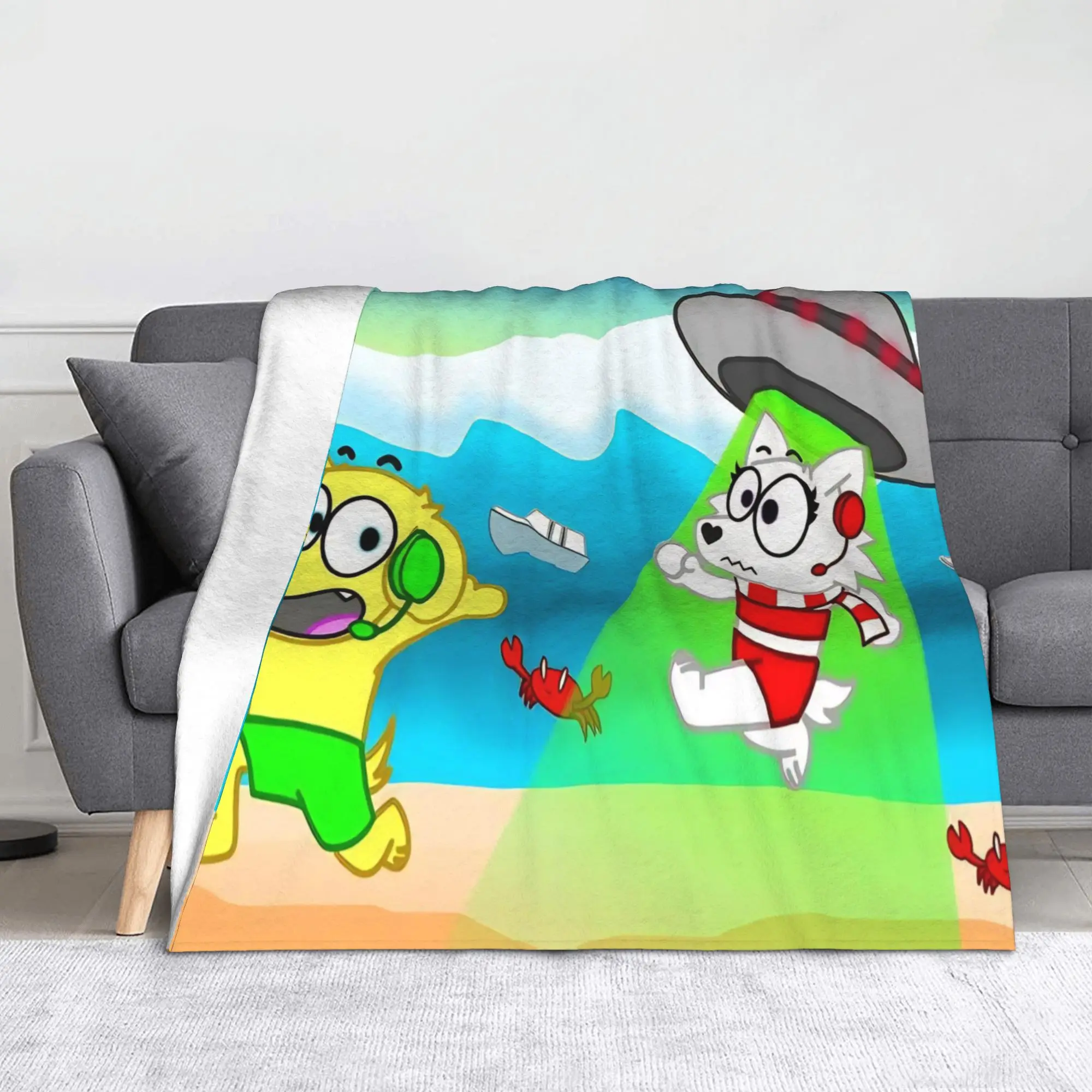 Tylered and Snowi Blanket Ultra Soft  Throw Blankets for Sofa 50x60 Inch Multiple Sizes Plush Thin Quilt