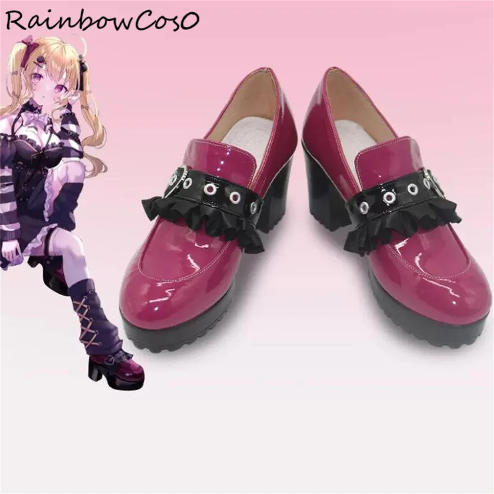 

Takamiya Rion Virtual YouTuber VTuber Cosplay Shoes Boots Game Anime Party Halloween Chritmas RainbowCos0 W3816