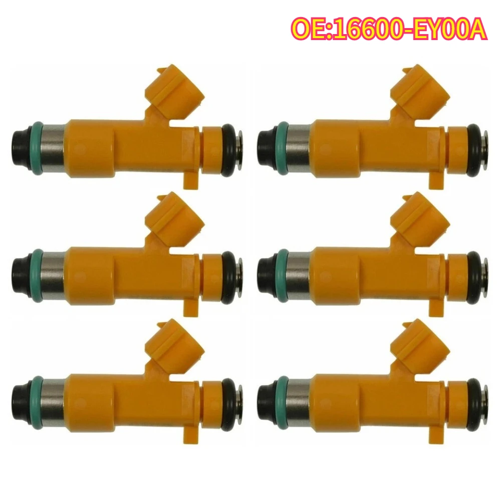 

High quality New For 1/4/6PCS 16600-EY00A Fuel injection suitable for 2008-2017 Infinity M37 3.7L VQ37VHR V6 16600-EY00A