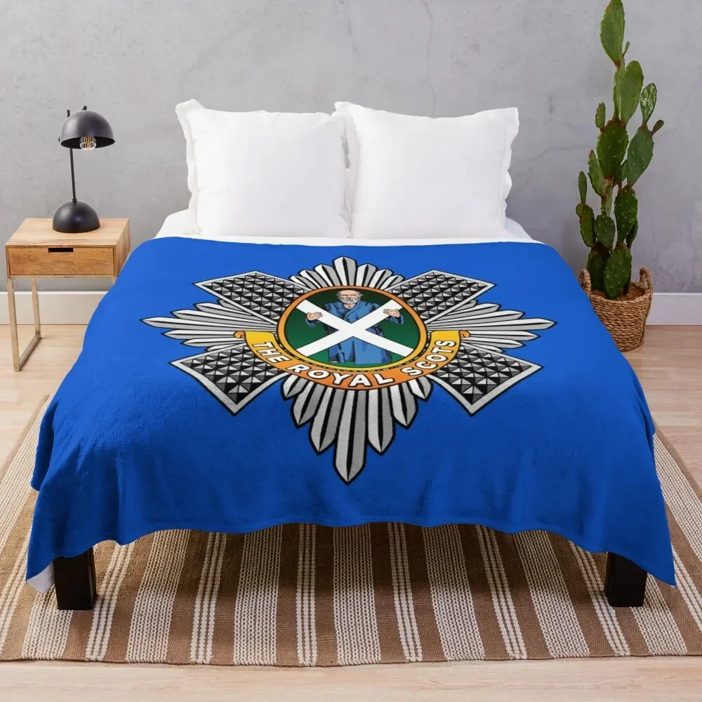 THE ROYAL SCOTS Throw Blanket Thins Decorative Throw Tourist for winter Blankets