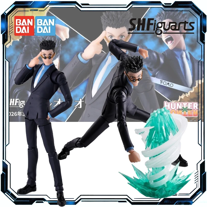 

Bandai Original S.H.Figuarts Leorio (Hunter X Hunter) Action Figure Toys for Boys Girls Gift Collectible Model Ornaments