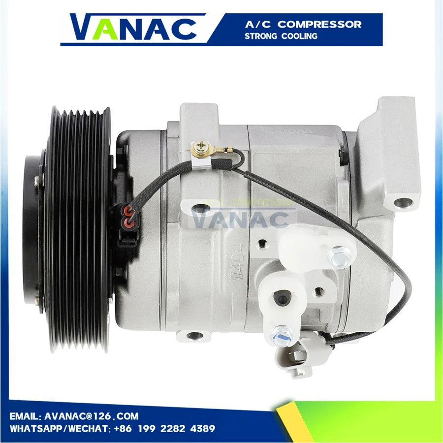 For Toyota Rav4 Ac Compressor Air 2.0L 2.4L 4cyl 2000-2005 10S15C 4710370 4711370 88310-42140 8831042140 8832042080 4472203933