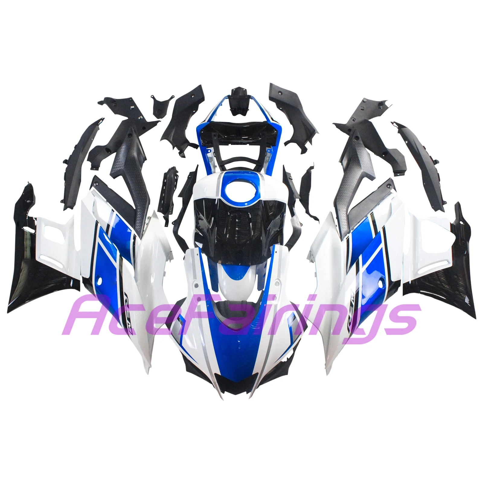 Custom Fairings 2019-2024 YZF R3 R25 Motorcycle New ABS Fairing Kit Panels Perfect Fit for 19-24 Yamaha YZF-R3 R25