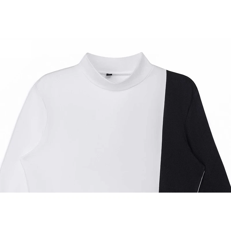 Golf Women's Clothing Autumn/Winter New Outdoor Sports Shirt Comfortable Thin Velvet Long Sleeve T Sleeve Slim Fit Versatile Top image 4