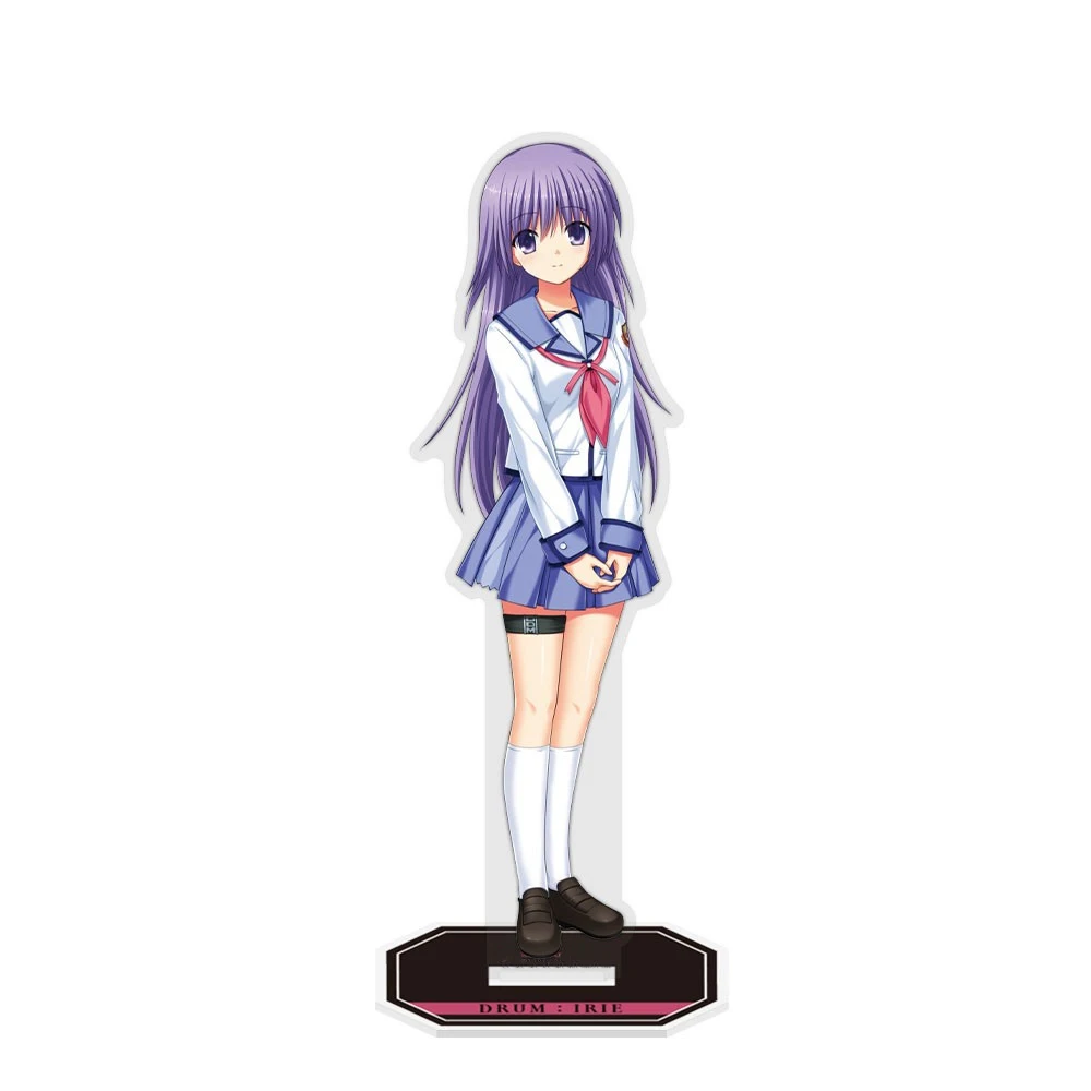 Loen Anime Peripheral Store Angel Beats! Sekine Irie Hisako Iwasawa Kanade Yuri AcrylicStand Desktop Decor Fans Gifts About 15cm