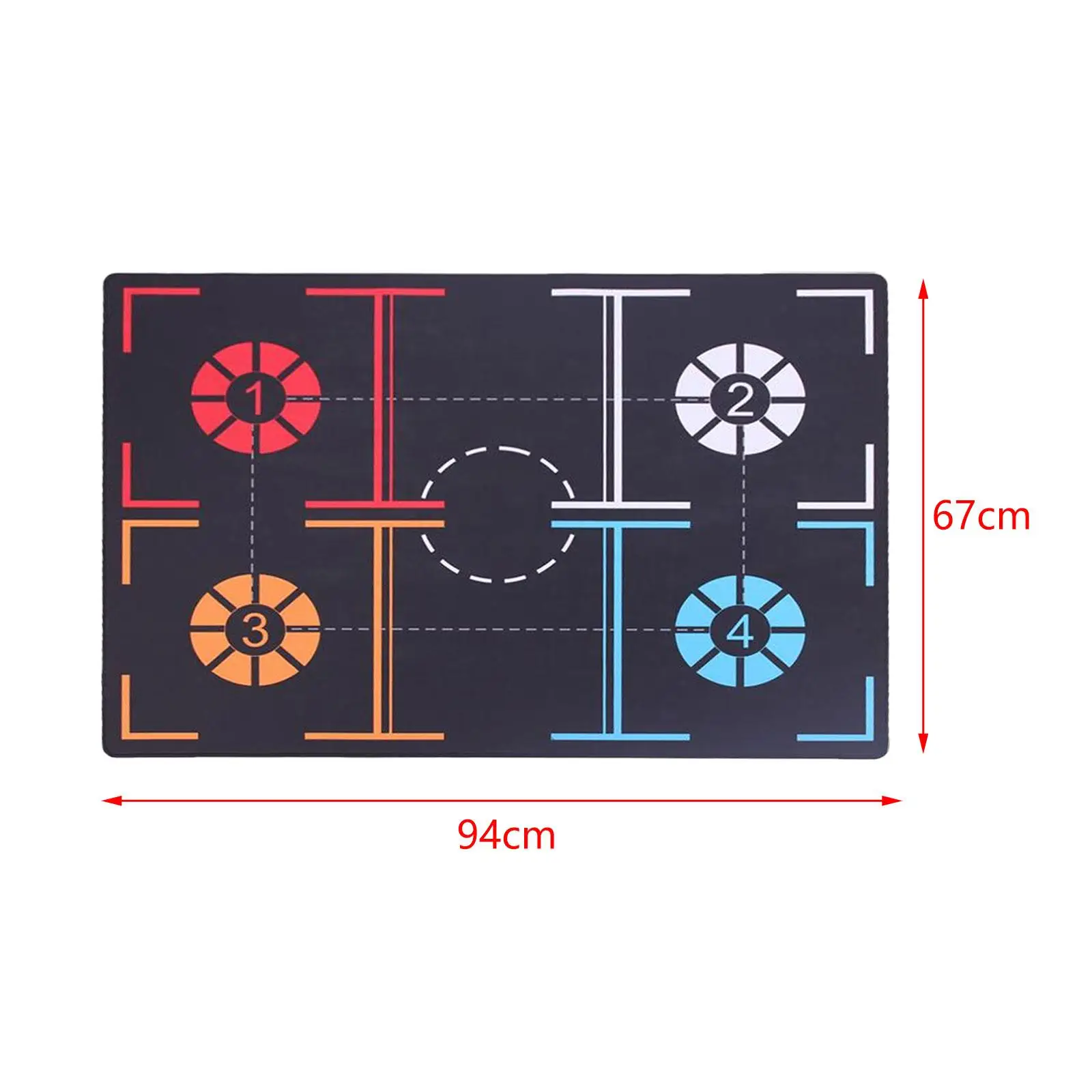 เสื่อฝึกซ้อมบาสเก็ตบอลกันลื่นสําหรับชายหญิงชายเพิ่มความคล่องตัว
