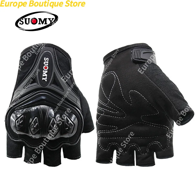 Anti Fall Off Road Racing Summer Half Finger Motorcycle Gloves Riding Gear For Men Women