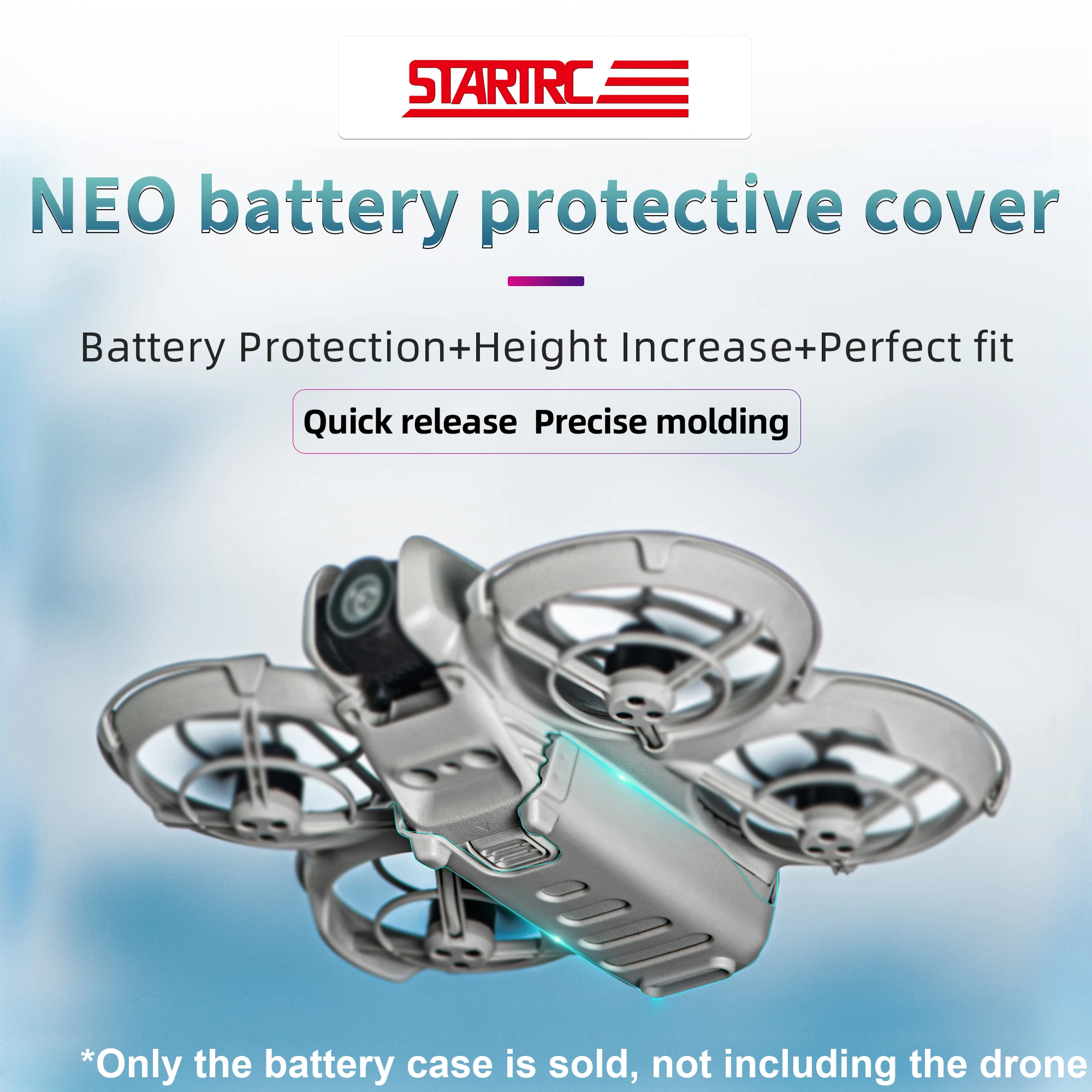 STARTRC is suitable for DJI neo drone battery anti-fall protective case heightening tripod accessories