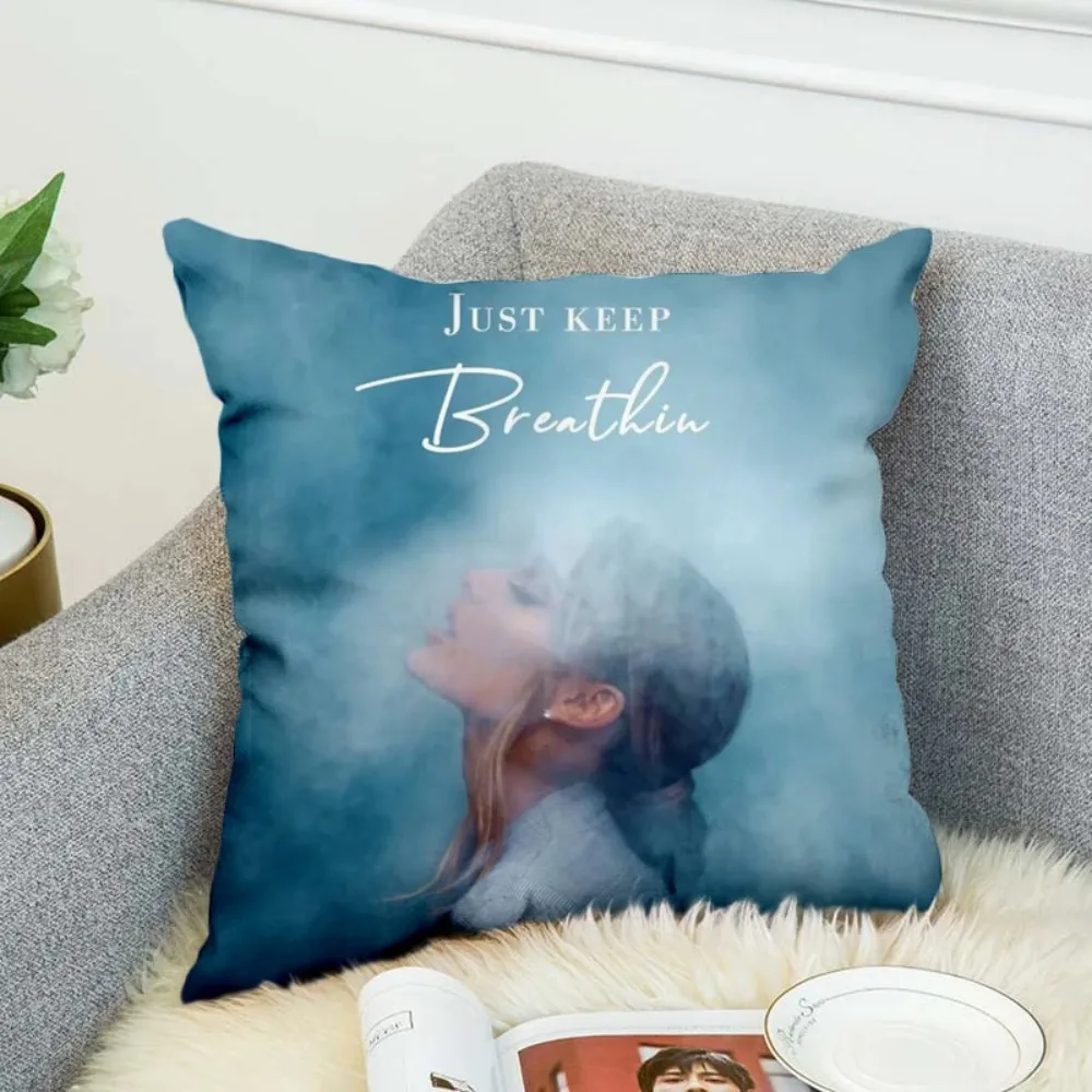 Ariana Grande Pillow Case Polyester Decorative Pillowcases Throw Pillow Cover Style