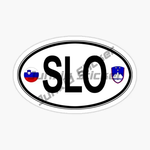 

Slovenia Flag Map Emblem Tearing Stickers Car Bumper Laptop Moto Bumper Window Car Accessories Vinyl Self-adhesive Decals