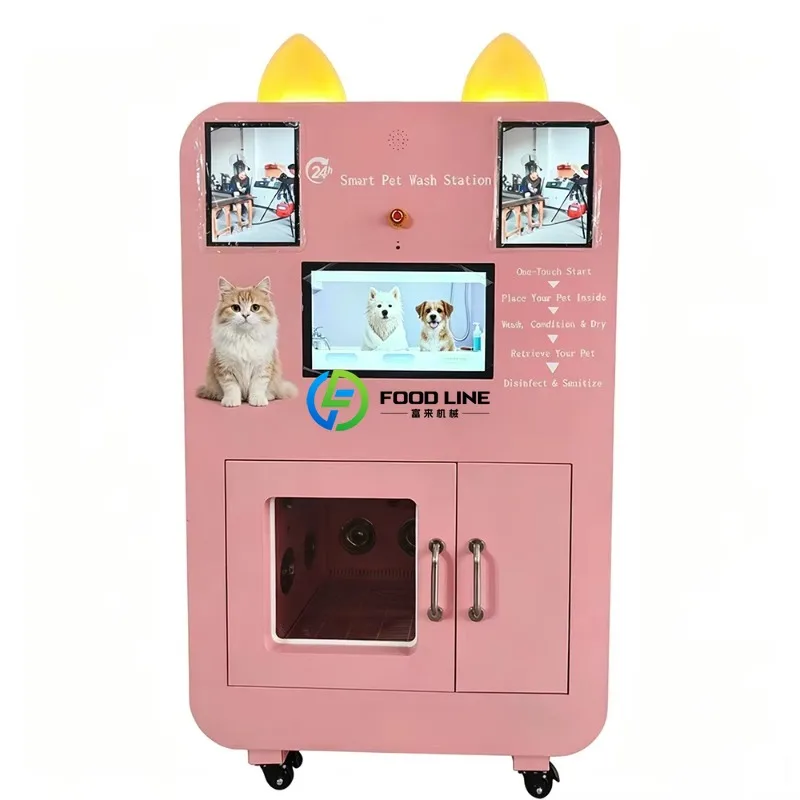 Commercial Self-Service Dog Washing Vending Equipment Convenient One-Stop Pet Grooming Experience