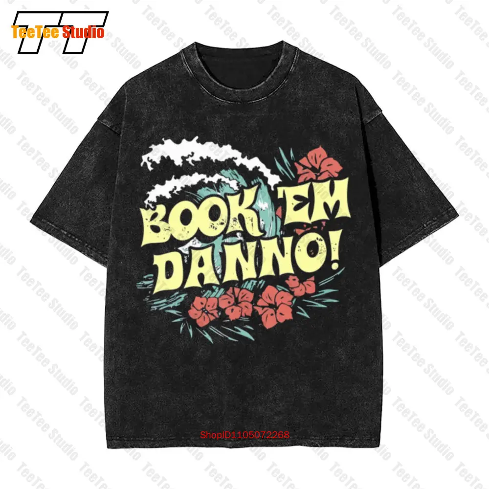 تي شيرت Book 'Em Danno Vintage للجنسين UEJZ #2