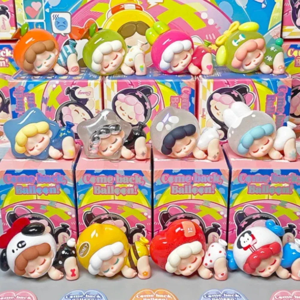 Echte DODOSUGAR Wendy Come Back Balloon Mini Blind Box Kawaii Wendy Action Figure Mystery Box Anime Figure Collection Model