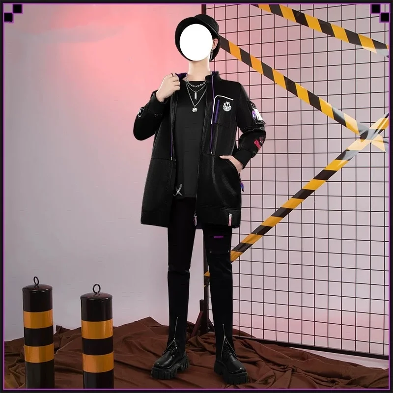 

COSAMRT VTuber Fuwa Minato Cosplay Costume Cos Game Anime Party Uniform Hallowen Play Role Clothes Clothing