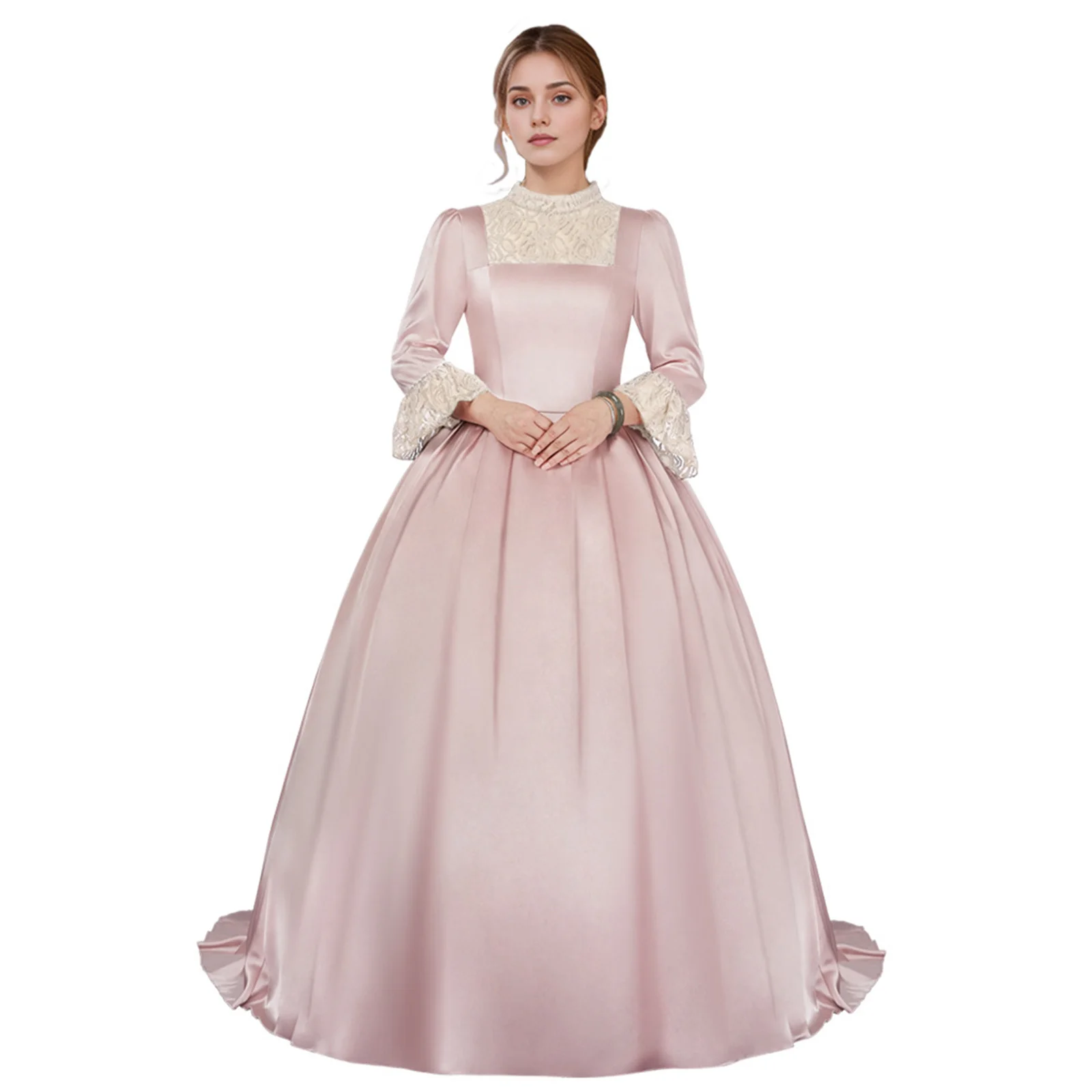 K-12 Cry Baby Косплей Костюм Розовое Длинное Платье Для Девочек Женское Рождество Хэллоуин Вечеринка