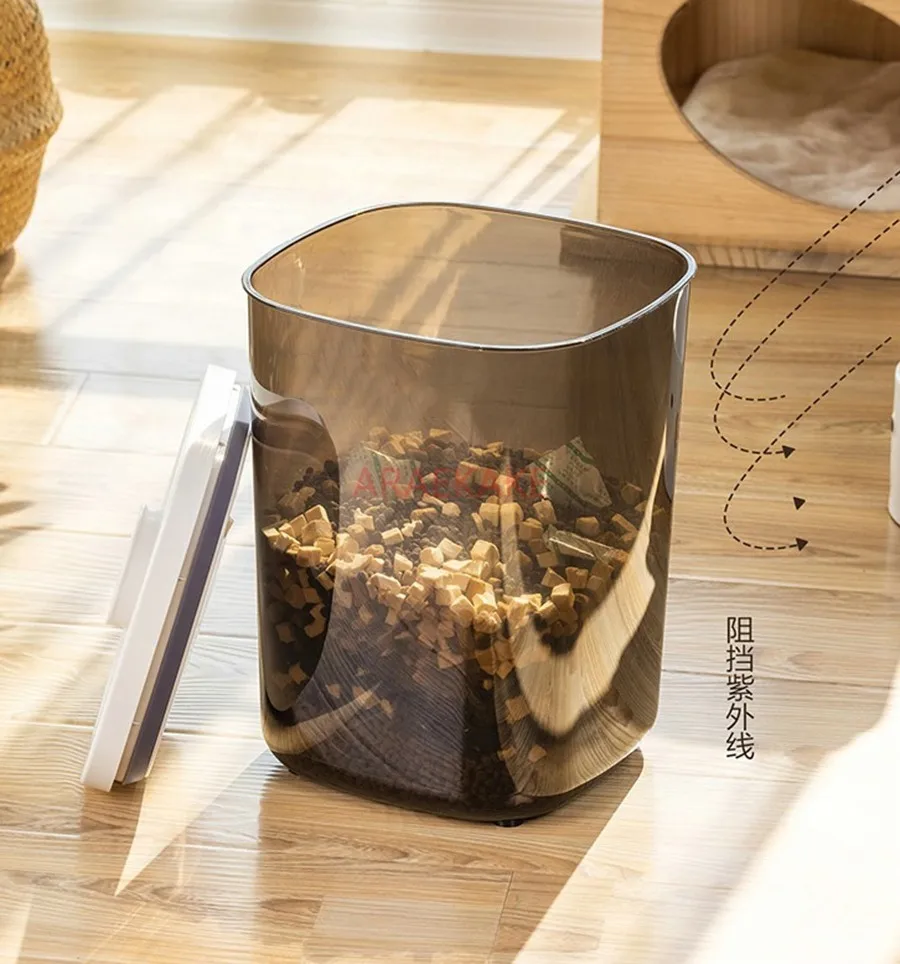 cat-food-storage-bucket-dog-food-bucket-sealed-light-proof-insect-proof-moisture-proof-flour-rice-jar-rice-bucket