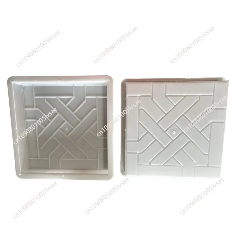 Floor tile injection plastic mold parking lot colored brick lattice square sidewalk paving floor tile formwork