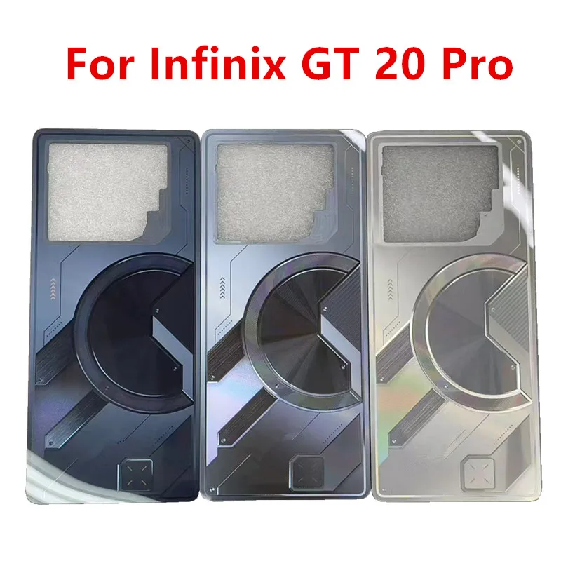 GT20Pro Rear Housing For Infinix GT 20 Pro 5G Battery Back Cover Repair Phone Replace Door Case X6871