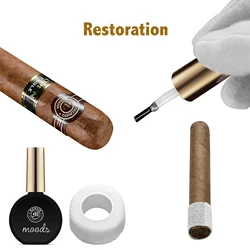 Cigar repair and tape, repair and fix broken cigars, breathable and waterproof, strong bonding, easy to operate, cigar accessori