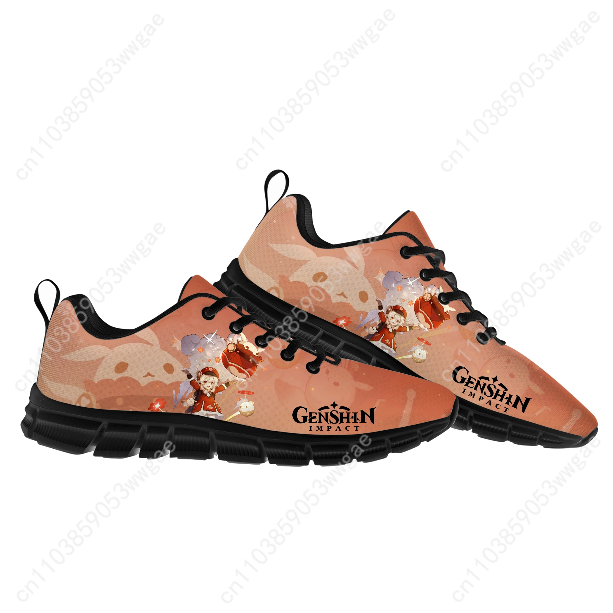Genshin Klee Sneaker Man Women Teenager Customized Sports Shoes Casual High Quality Fashion Comfortable Durable Customized Shoes - Image 2