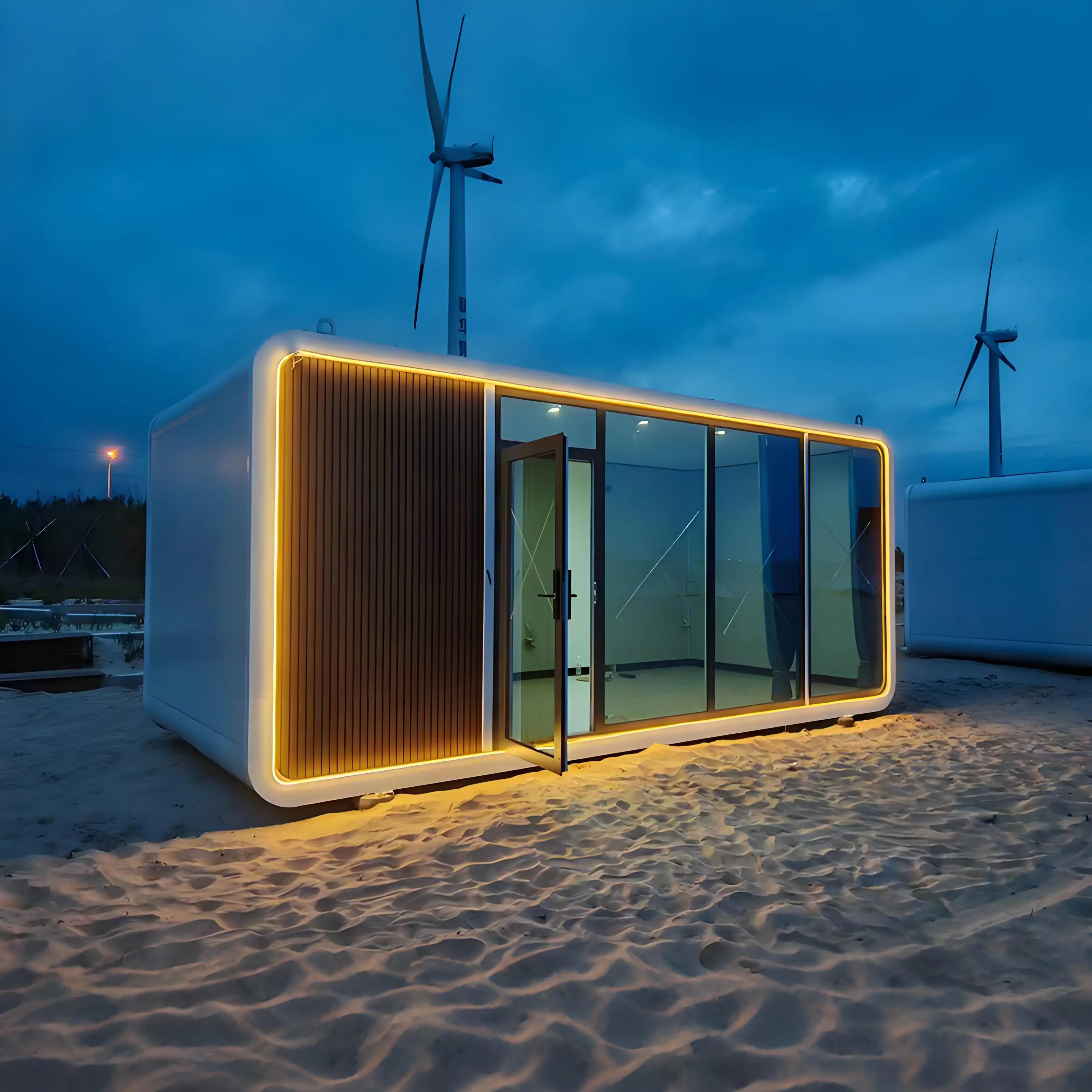 Factory Cabin Home Office Expandable Apple Cabin Resorts Hotels Luxurious Capsule House Mobile Prefabricate Container Room