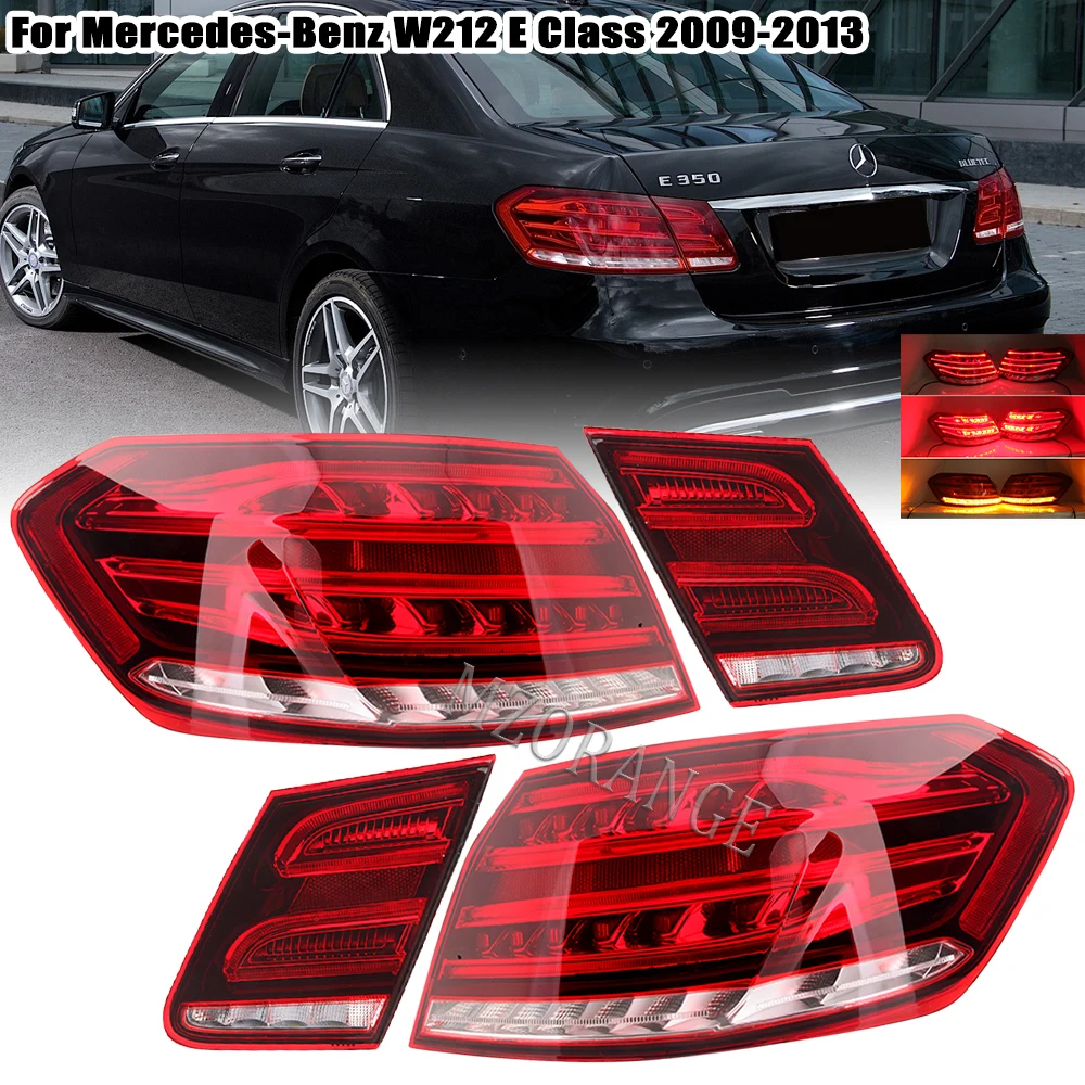 

LED Tail Lights for Mercedes-Benz W212 E Class 2009 2010 2011 2012 2013 Rear Turn Signal Stop Brake Reversing Lamp Car Parts