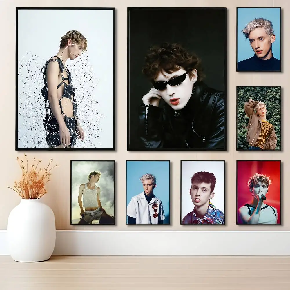 T-Troye S-Sivan SHES THE BEST Trendy INS Style Poster Sticker Fashion Aesthetic Art Print for Dorm Home Wall Decoration