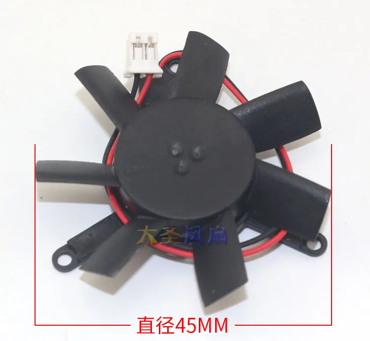 Freight free new FS1250-A1342A cooling fan 45MM diameter 39MM pitch DC12V 0.17A graphics card fan