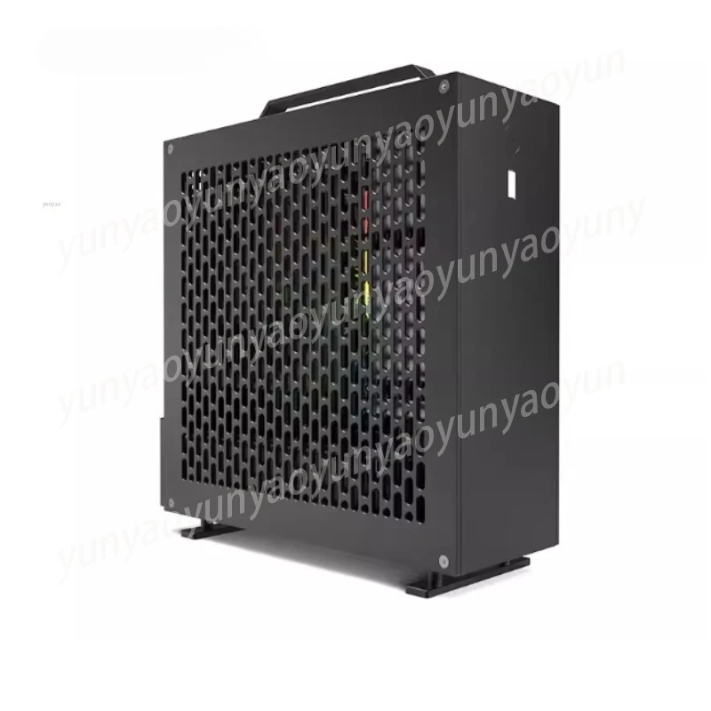 Mini A24-V5 2.0 Dual-slot Single Display 1u Power Supply Itx Chassis, Double-sided Chamfering