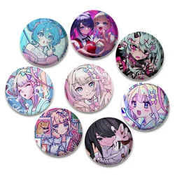 Needy Girl Overdose Game Enamel Pin Cute Pixel Anime Brooches Handmade Pins Cartoon Badge Backpack Hat Jewelry Accessories