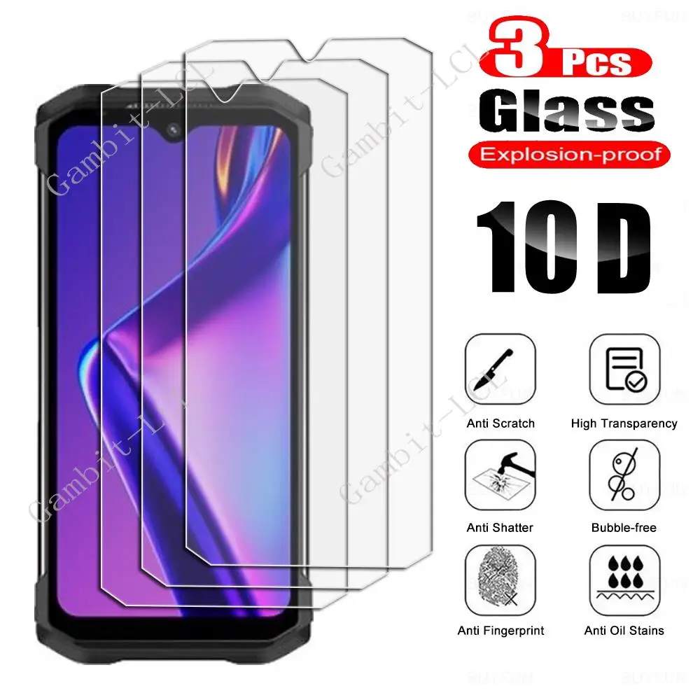 3PCS For Doogee S98 Pro S58 S59 S86 S88 Plus S95 S96 V10 V20 5G N40 N30 X93 X95 X96 Tempered Glass Protector Screen Cover Film