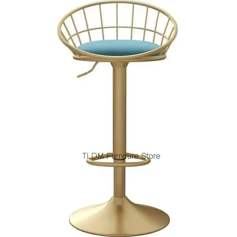 

NordicLight Luxury Mid-century Style Modern Simple Household Convenient Lift Rotating High Chairs Nordic Simple Creative Bar Sto