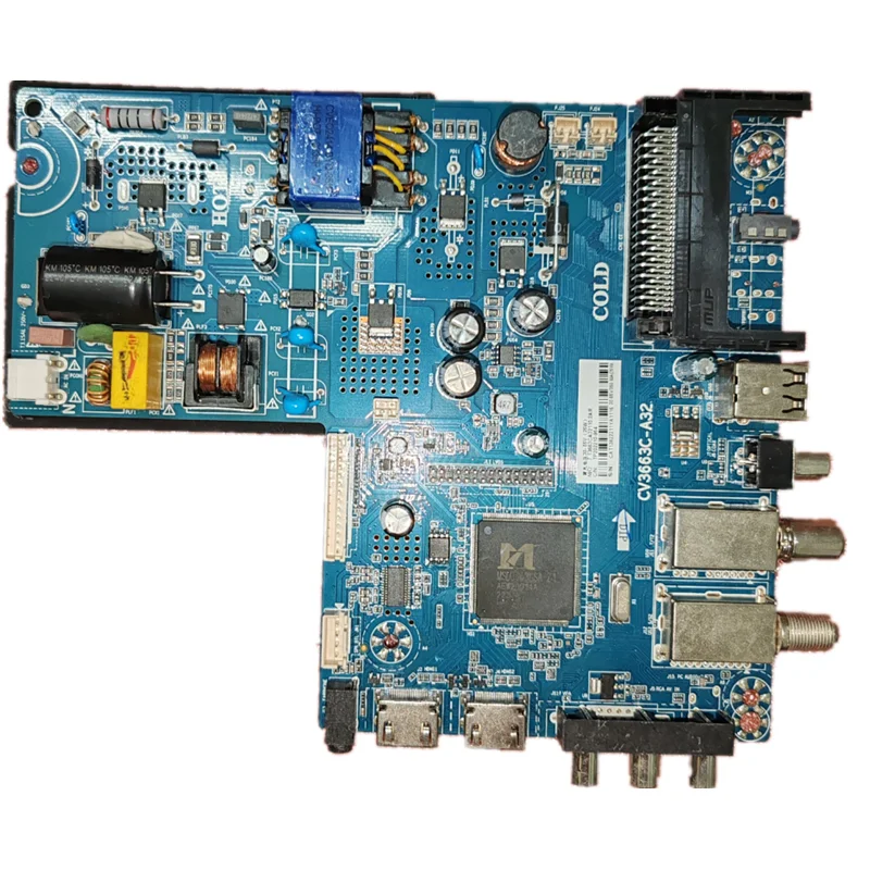 

CV3663C-A32 Three in one TV motherboard, physical photo, tested for 30--65v 350ma 25w