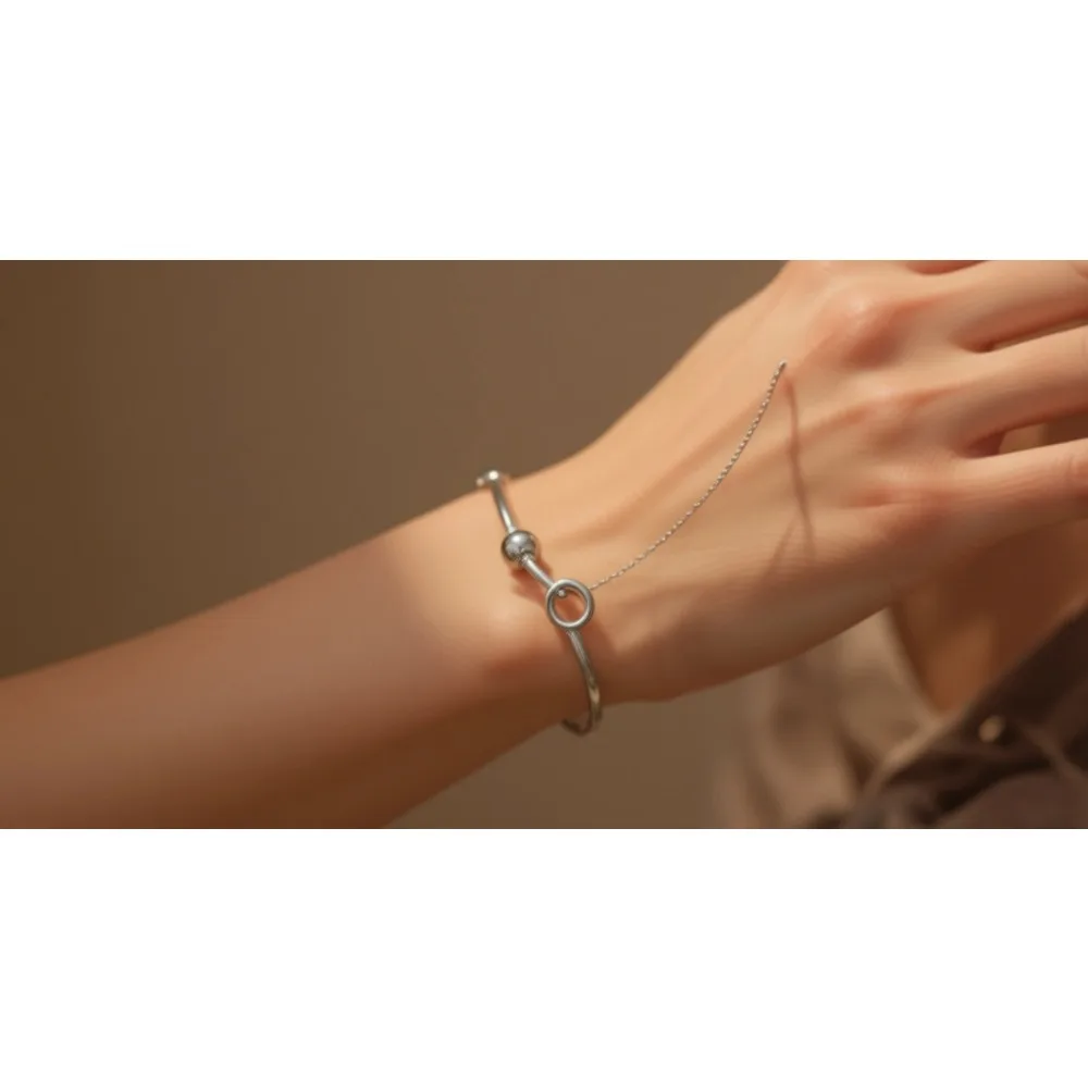 

Браслет-обруч Forever Love Knot Infinity для женщин, регулируемый