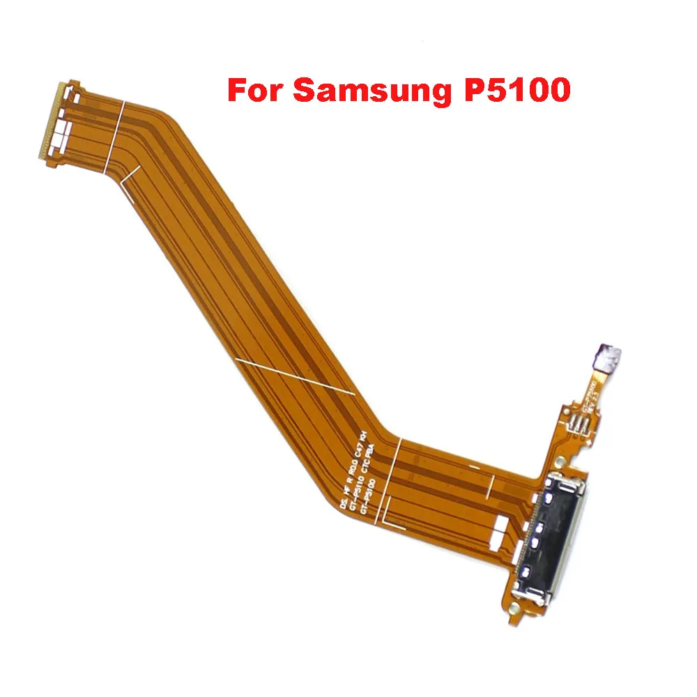 USB Charging Charger Port Flexible Cable for Samsung S4 5 7 S8PLUS I8262 T800 T550 T530 P5100 P600 N8000 Tail Plug Ribbon Cable