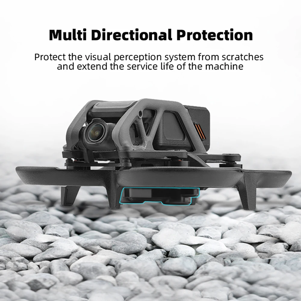 DJI avata용 하단 보호 커버, 비전 센서 보호대, 하단 방진 캡, 드론 액세서리