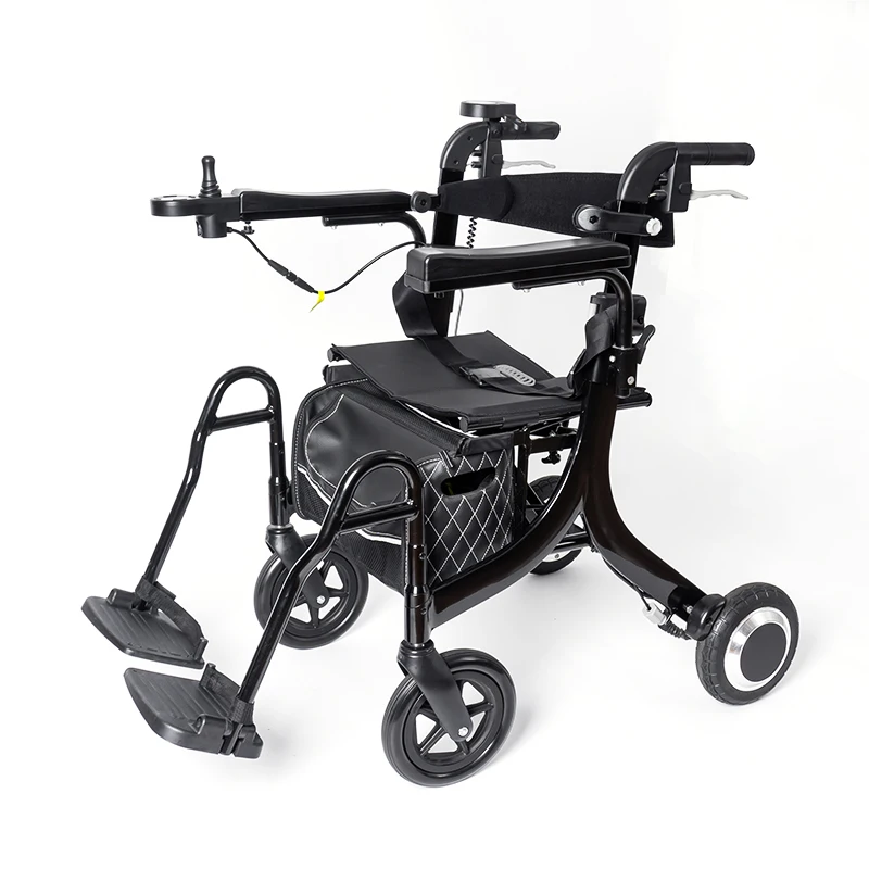 

Hot Selling Shanghai BZ Elderly Shopping Rollator Mobility Scooter For Disabled And Handicapped From Factory