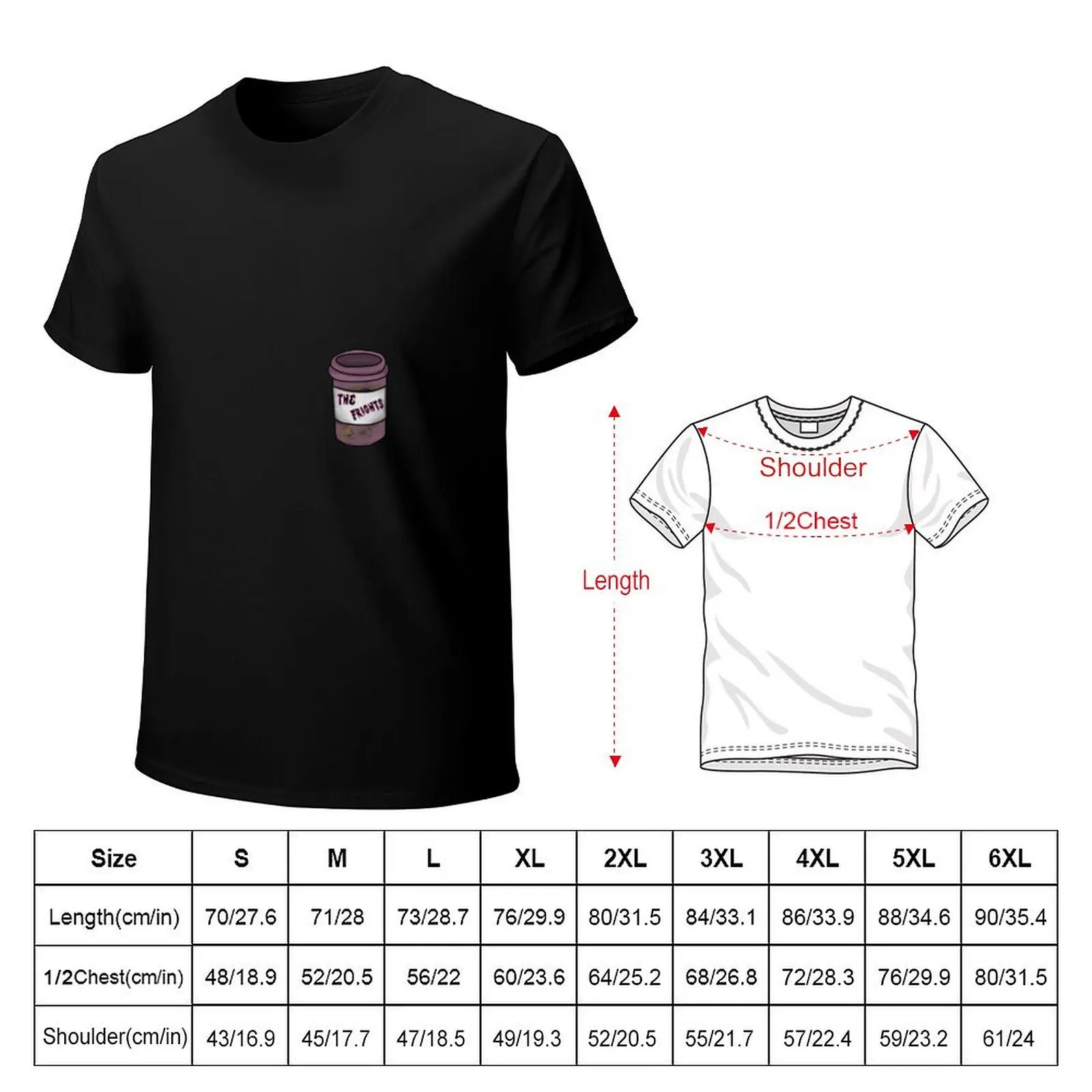 The Frights T-Shirt t shirt men 100% cotton luxury brand T-Shirt